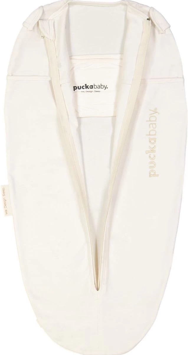 Puckababy Inbakerslaapzak Original Mini - 3-6 Maanden - Cotton - Pure 3 Puckababy Inbakerslaapzak Original Mini - 3-6 Maanden - Cotton - Pure - Afbeelding 3