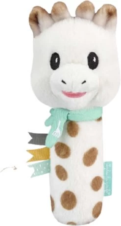 Sophie De Giraf - Rammelaar - Pluche Knijprammelaar -Babyproducten Winkel 640x1200