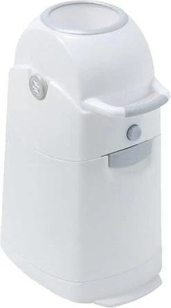 Luieremmer Medium Zilver - Middel - Zonder Navulling - Geschikt Voor Pampers En Huggies - Stoma -Babyproducten Winkel 668x1200 1