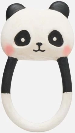 Lanco Rubberen Bijtring - Kori De Panda - Zwart - Wit -Babyproducten Winkel 681x1200 1