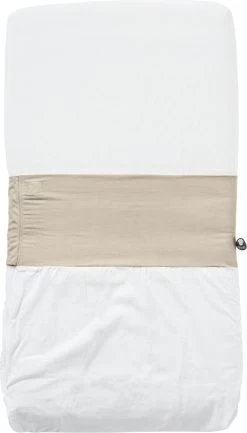 NUNKI Doorgroei Lakentje - Simpel Strak Instoppen (ipv Inbakeren)- 70x140 Zand