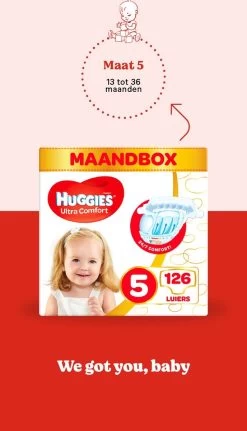 Huggies Luiers - Maat 5 (11 Tot 25 Kg) - 252 Stuks (6x42) - Voordeelverpakking -Babyproducten Winkel 688x1200 2