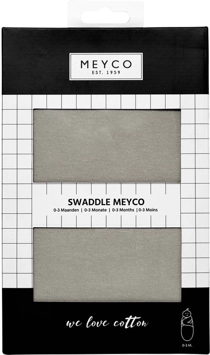 Meyco Uni Swaddlemeyco Inbakerdoek - Forest Green - 0-3 Maanden 14 Meyco Uni Swaddlemeyco Inbakerdoek - Forest Green - 0-3 Maanden - Afbeelding 14