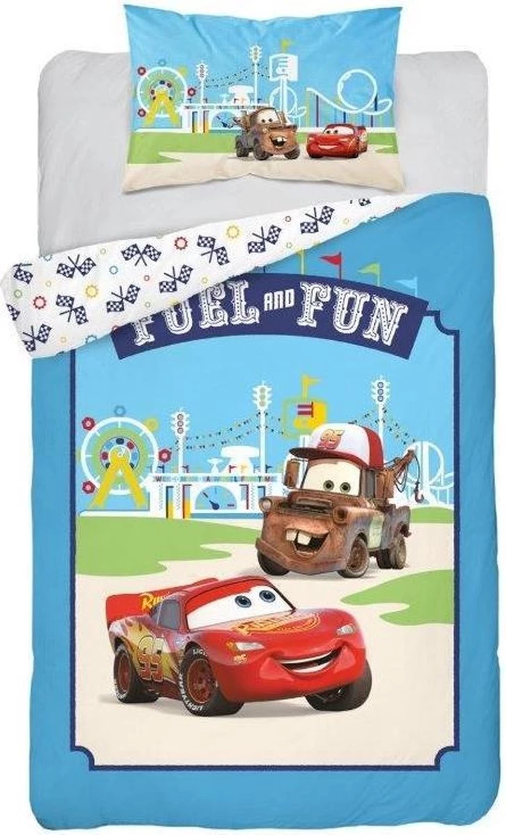 Disney Dekbedovertrek Cars Fuel And Fun 100x135 Cm 1 Disney Dekbedovertrek Cars Fuel And Fun 100x135 Cm