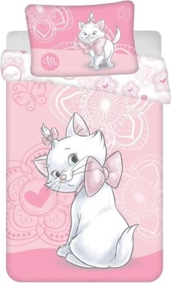 Disney Marie Cat BABY Dekbedovertrek, Cute - 100 X 135 Cm - Katoen