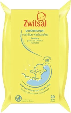 Zwitsal Goedemorgen Baby Vochtige Washandjes - 20 Stuks -Babyproducten Winkel 751x1200 1