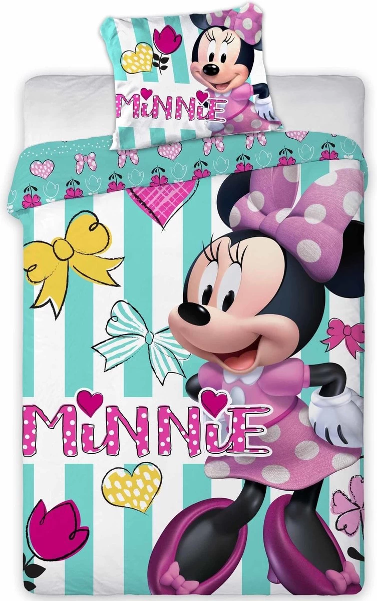 Disney Minnie Mouse - Baby Dekbedovertrekje - 100 X 135 Cm - Multi 1 Disney Minnie Mouse - Baby Dekbedovertrekje - 100 X 135 Cm - Multi