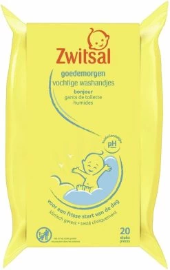 Zwitsal Goedemorgen Baby Vochtige Washandjes - 20 Stuks -Babyproducten Winkel 756x1200 1