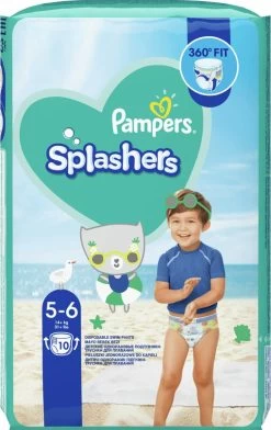 Pampers® Pampers Splashers Wegwerpbare Zwemluiers - Maat 5-6 (14+ Kg) - 30 Stuks - Voordeelverpakking -Babyproducten Winkel 757x1200 1