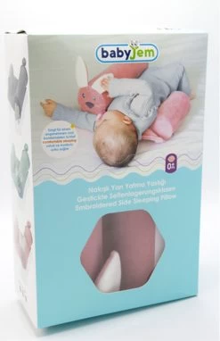 Babyjem Pinguin Grijs Zijligging Steunkussen 679 -Babyproducten Winkel 775x1200 5