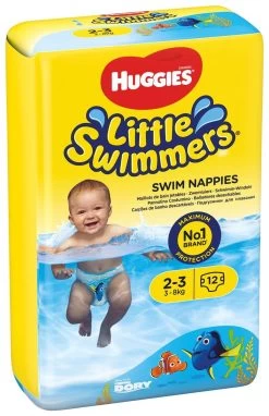 Huggies Little Swimmers - Zwemluiers - Maat 2/3 - (3 Tot 8 Kg) - Voordeelverpakking - 36 Stuks -Babyproducten Winkel 776x1200