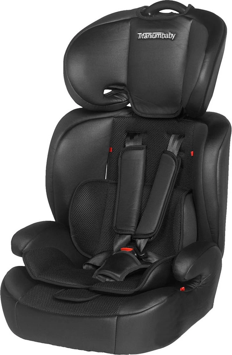 Titaniumbaby ISafety! Niklas Autostoel - Groep 1,2 En 3 - Zwart 1 Titaniumbaby ISafety! Niklas Autostoel - Groep 1,2 En 3 - Zwart