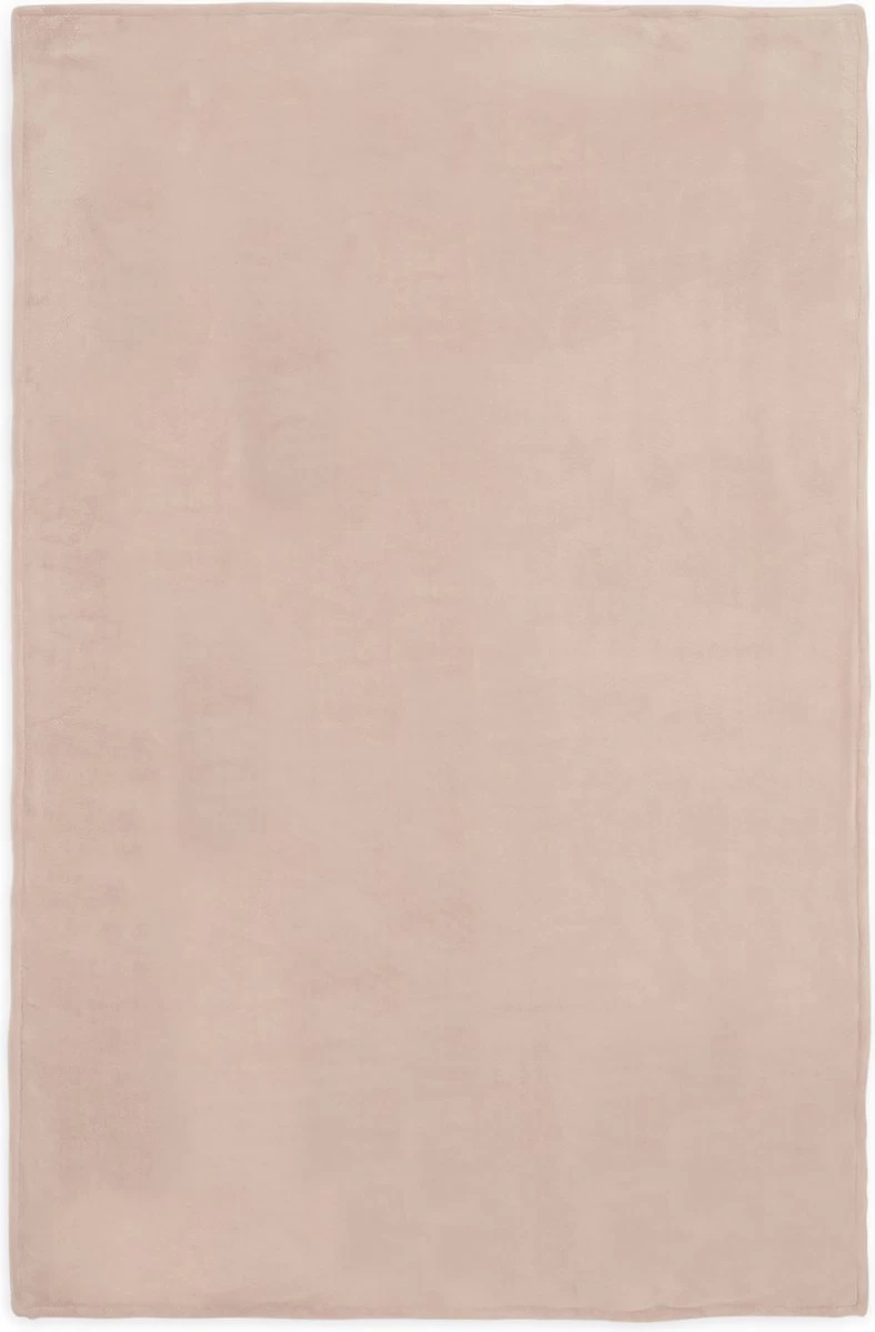 Jollein Baby Deken Wieg 75x100cm River Knit - Pale Pink/Coral Fleece 6 Jollein Baby Deken Wieg 75x100cm River Knit - Pale Pink/Coral Fleece - Afbeelding 6
