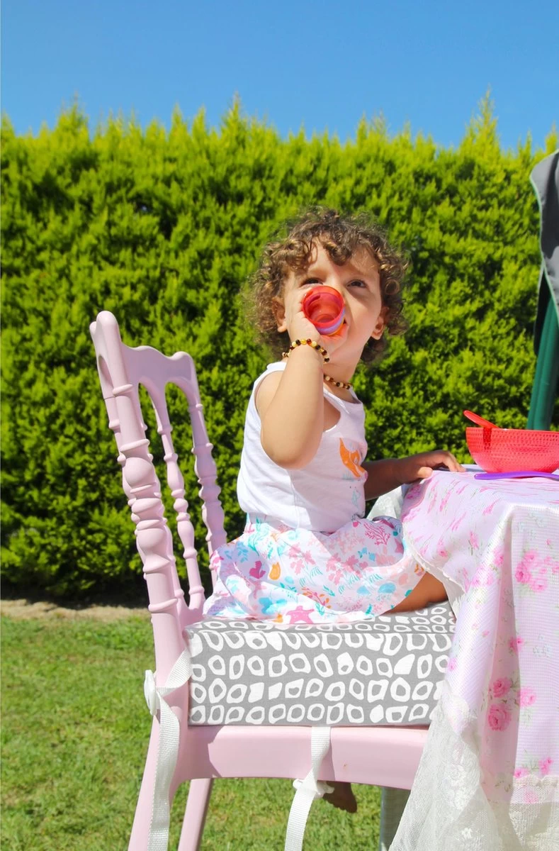 Babyjem Booster Chair Grey 3 Babyjem Booster Chair Grey - Afbeelding 3