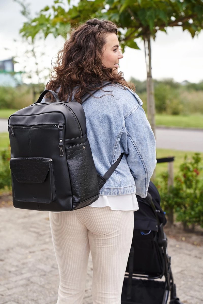 Little Company Luiertas - Santiago Zwart 3 Little Company Luiertas - Santiago Zwart - Afbeelding 3