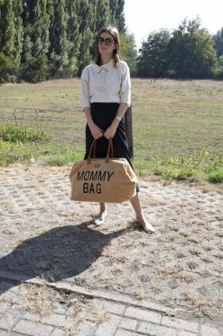 Childhome Mommy Bag Groot - Teddy - Beige -Babyproducten Winkel 799x1200 30