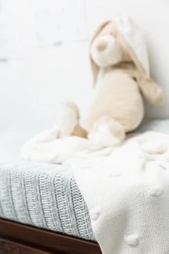 Meyco Knots Wiegdeken - 75x100 Cm - Offwhite -Babyproducten Winkel 800x1200 151