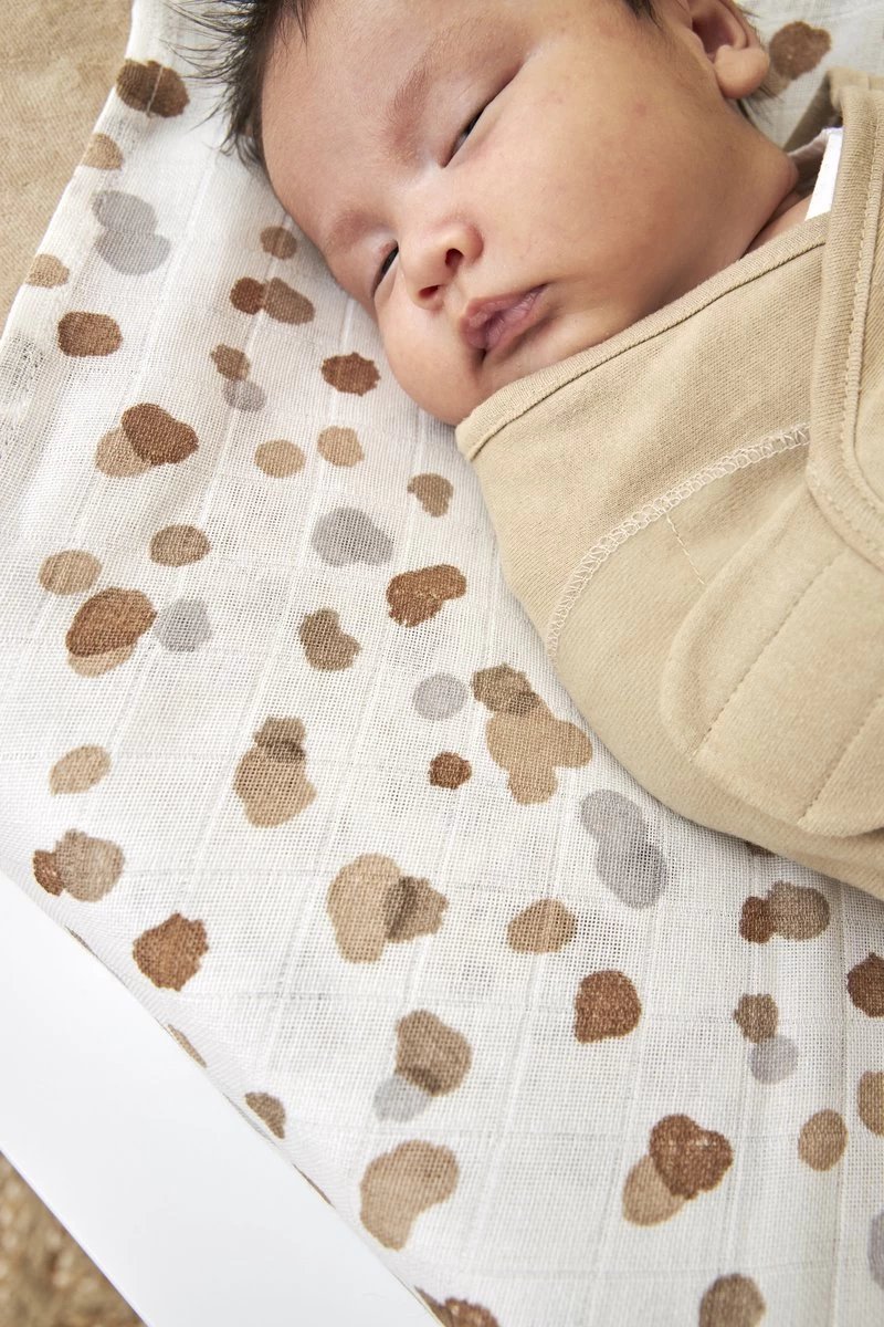 SwaddleMeyco Inbakerdoek Uni - Sand - 4-6 Maanden 3 SwaddleMeyco Inbakerdoek Uni - Sand - 4-6 Maanden - Afbeelding 3