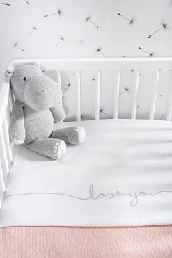 Jollein Baby Laken Ledikant 120x150cm Love You - Grey -Babyproducten Winkel 800x1200 199