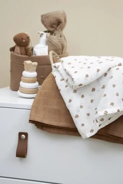 Meyco Mini Panther Swaddle - 2-pack - Toffee - 120x120cm -Babyproducten Winkel 800x1200 31