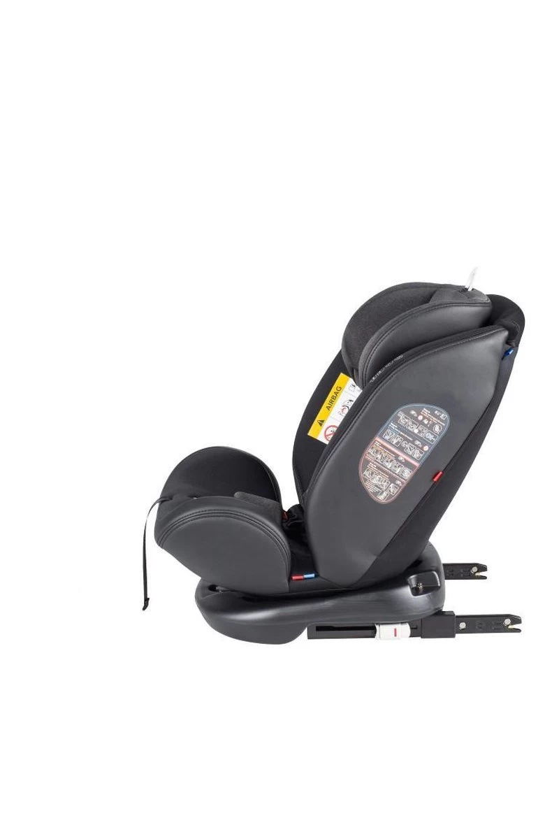 X Adventure Quickfix Meegroei Autostoel Groep 0/1/2/3 - 360 Graden Draaibaar - Grijs 14 X Adventure Quickfix Meegroei Autostoel Groep 0/1/2/3 - 360 Graden Draaibaar - Grijs - Afbeelding 14