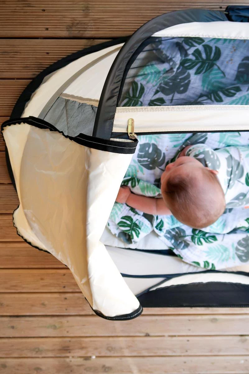Deryan BabyBox Campingbedje - Baby Tentje - Cream 4 Deryan BabyBox Campingbedje - Baby Tentje - Cream - Afbeelding 4