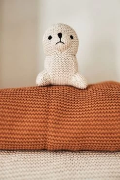 Jollein Baby Deken Wieg 75x100cm Basic Knit - Caramel -Babyproducten Winkel 800x1200 90