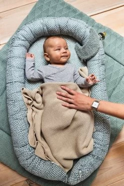 Jollein Baby Deken Wieg 75x100cm Basic Knit - Caramel -Babyproducten Winkel 800x1200 91