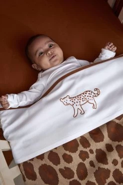 Meyco Cheetah Animal Wieglaken - Camel - 75x100cm -Babyproducten Winkel 800x1200 93