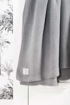 Jollein Baby Deken Wieg 75x100cm Basic Knit - Stone Grey -Babyproducten Winkel 801x1200 36