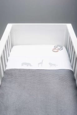 Jollein Baby Deken Wieg 75x100cm Basic Knit - Stone Grey -Babyproducten Winkel 801x1200 38