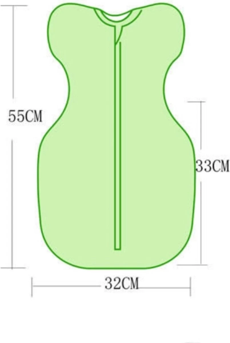 Kolaco - Inbakerslaapzak - BabySlaapzak - Swaddle Up - 0 - 3 Maand - 0.5 TOG - 3,5 - 6 Kg. 3 Kolaco - Inbakerslaapzak - BabySlaapzak - Swaddle Up - 0 - 3 Maand - 0.5 TOG - 3,5 - 6 Kg. - Afbeelding 3
