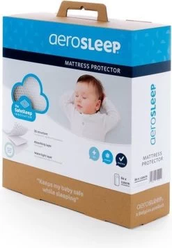 AeroSleep® Matrasbeschermer- Bed - 120 X 60 Cm -Babyproducten Winkel 830x1200 16