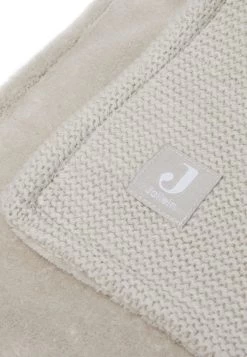 Jollein Baby Deken Wieg 75x100cm Basic Knit - Nougat/Fleece -Babyproducten Winkel 830x1200 30