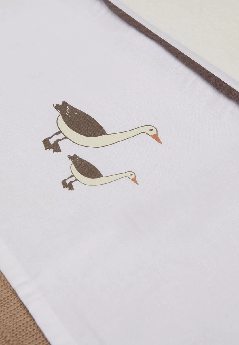 Jollein Baby Laken Ledikant 120x150cm - Goose 8 Jollein Baby Laken Ledikant 120x150cm - Goose - Afbeelding 8