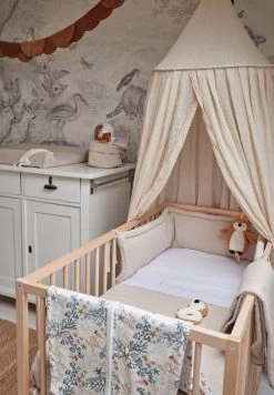 Jollein Bedomrander Bliss Knit 180x35cm - Nougat -Babyproducten Winkel 833x1200 2