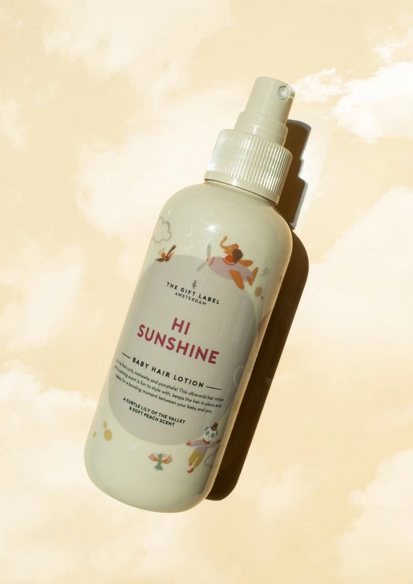 The Gift Label - Baby Hair Lotion - Hi Sunshine 2 The Gift Label - Baby Hair Lotion - Hi Sunshine - Afbeelding 2