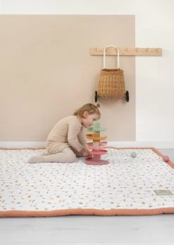 Love By Lily - Groot Speelkleed - Sunny Clovers - City Size - 150x120cm -Babyproducten Winkel 852x1200 1