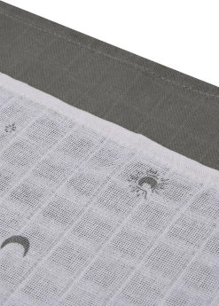 Jollein Hydrofiele Doek Small 70x70cm Stargaze - Leaf Green - 3 Stuks -Babyproducten Winkel 858x1200