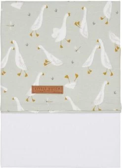 Little Dutch Wieglaken Ocean Mint Geborduurd