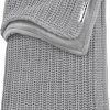 Meyco Herringbone Velvet Wiegdeken - Grijs - 75x100cm