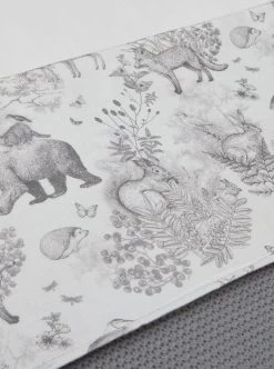 Jollein Baby Laken Ledikant 120x150cm Pimpelmees - Forest Animals -Babyproducten Winkel 894x1200 3