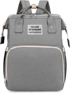 Faseras Multifunctionele Luiertas - Incl. Babybed & Verschoningsmatje - Isolatie - Met USB - 3-in-1 Verzorgingstas - Grijs -Babyproducten Winkel 900x1200 14