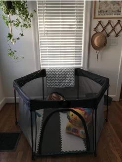 Deryan Draagbare Kinderbox - Zwart - Vaste Matrasbodem - Reisbox - Campingbedje -Babyproducten Winkel 900x1200 19