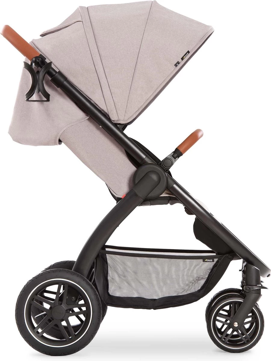 Hauck UpTown Buggy - Met één Hand Opvouwbaar - Beige 3 Hauck UpTown Buggy - Met één Hand Opvouwbaar - Beige - Afbeelding 3