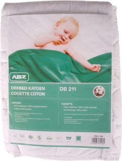 ABZ Dekbed - 100% Katoen - 100x140 Cm - Wit 8 ABZ Dekbed - 100% Katoen - 100x140 Cm - Wit -Babyproducten Winkel 908x1200 2