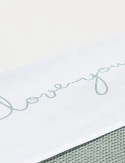 Jollein Baby Laken Wieg 75x100cm Love You - Stone Green -Babyproducten Winkel 922x1200 2