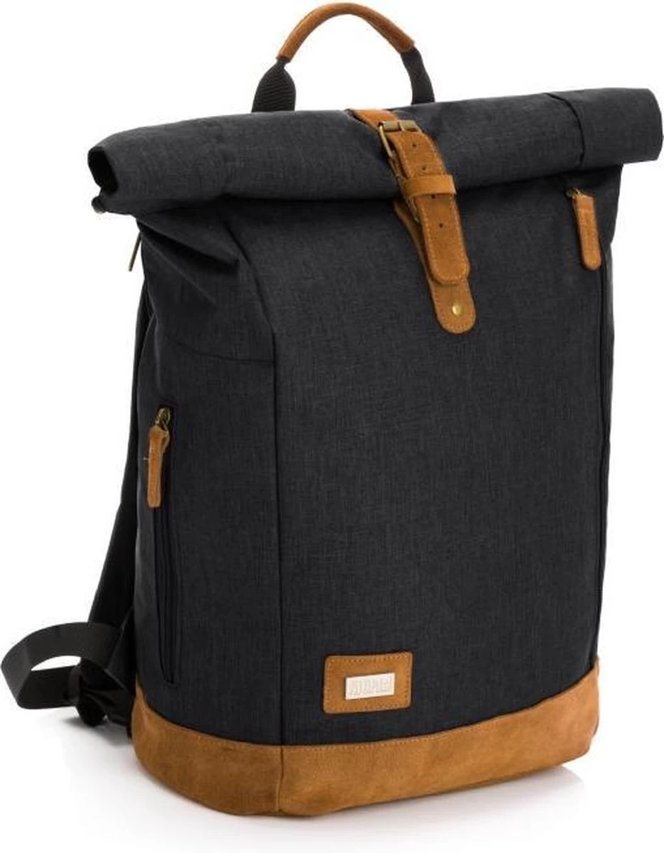 Fillikid Luiertas Rugzak - Met Verschoonmatje - Multifunctioneel - Zwart 1 Fillikid Luiertas Rugzak - Met Verschoonmatje - Multifunctioneel - Zwart