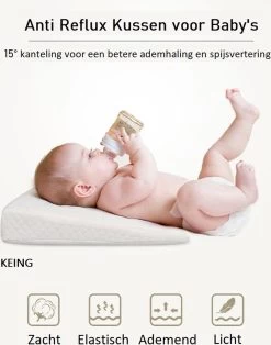 Reflux Kussen ROND – Hellend Kussen – Matrasverhoger – Wigkussen – Zwangerschapskussen – Zijslaapkussen – Slaapkussen Baby – Voedingskussen – Hoofdkussen Baby – Anti Reflux – Verhogend Kussen Baby – Kraamcadeau -Babyproducten Winkel 943x1200 5