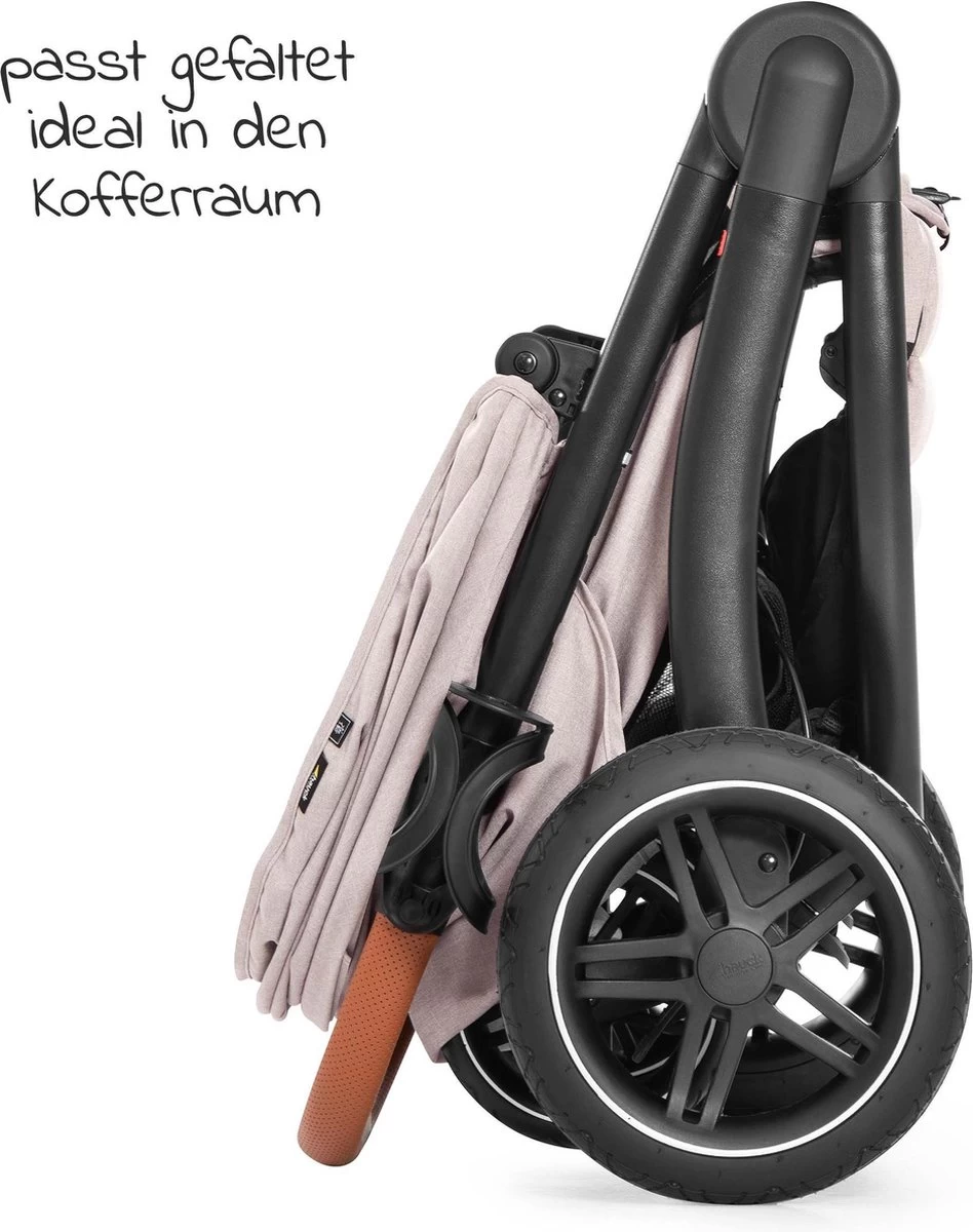 Hauck UpTown Buggy - Met één Hand Opvouwbaar - Beige 12 Hauck UpTown Buggy - Met één Hand Opvouwbaar - Beige - Afbeelding 12